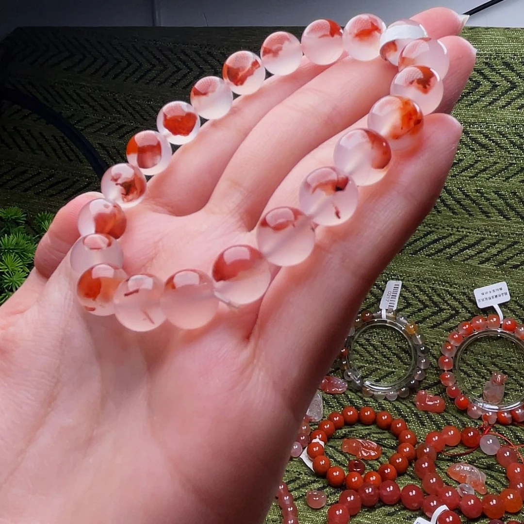 南红玛瑙合金摆件