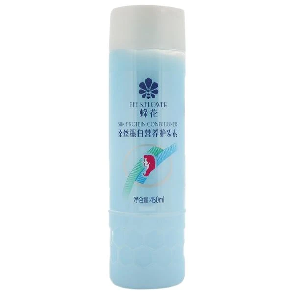 BEE & FLOWER/蜂花蚕丝蛋白营养护发素蓝色 450ml