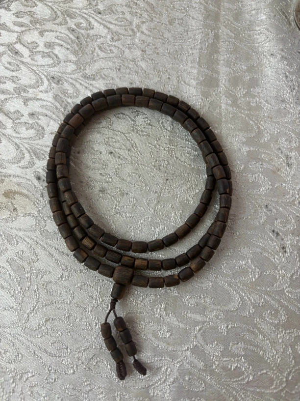 桶珠多圈白奇沉水16克多样性发一沉香手串R003NH