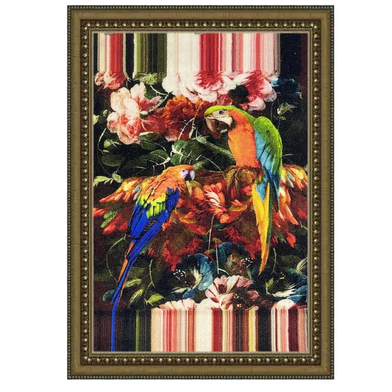 鸟语花香中国风挂毯