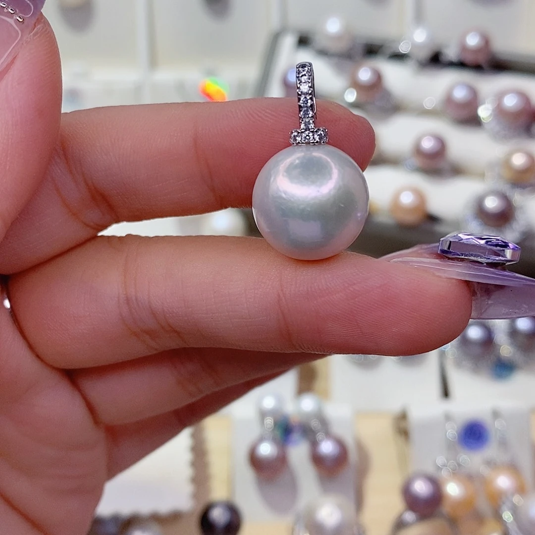 淡水珍珠吊坠(赠链)未镶嵌14➕