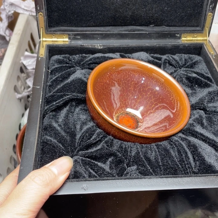 茶盏建窑建盏主人杯