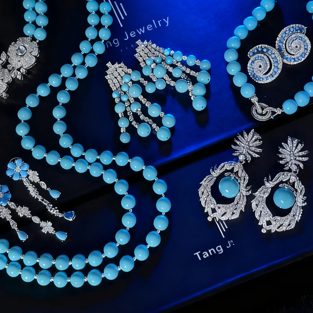 铜合金耳饰 木公 流苏 耳饰 高定系列