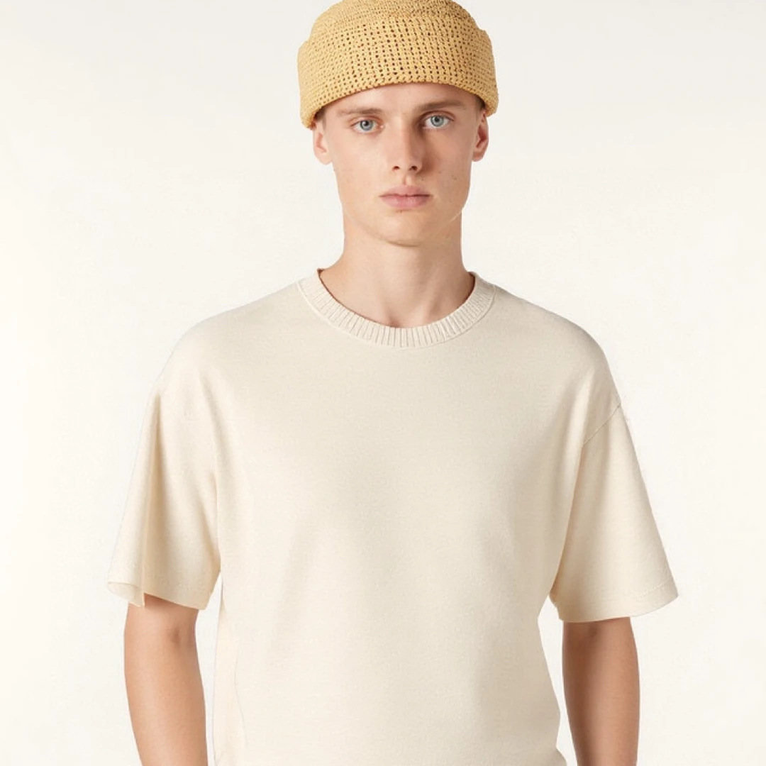 LP2025新款 Walkery圆领短袖针织衫 高奢老钱风男款T恤