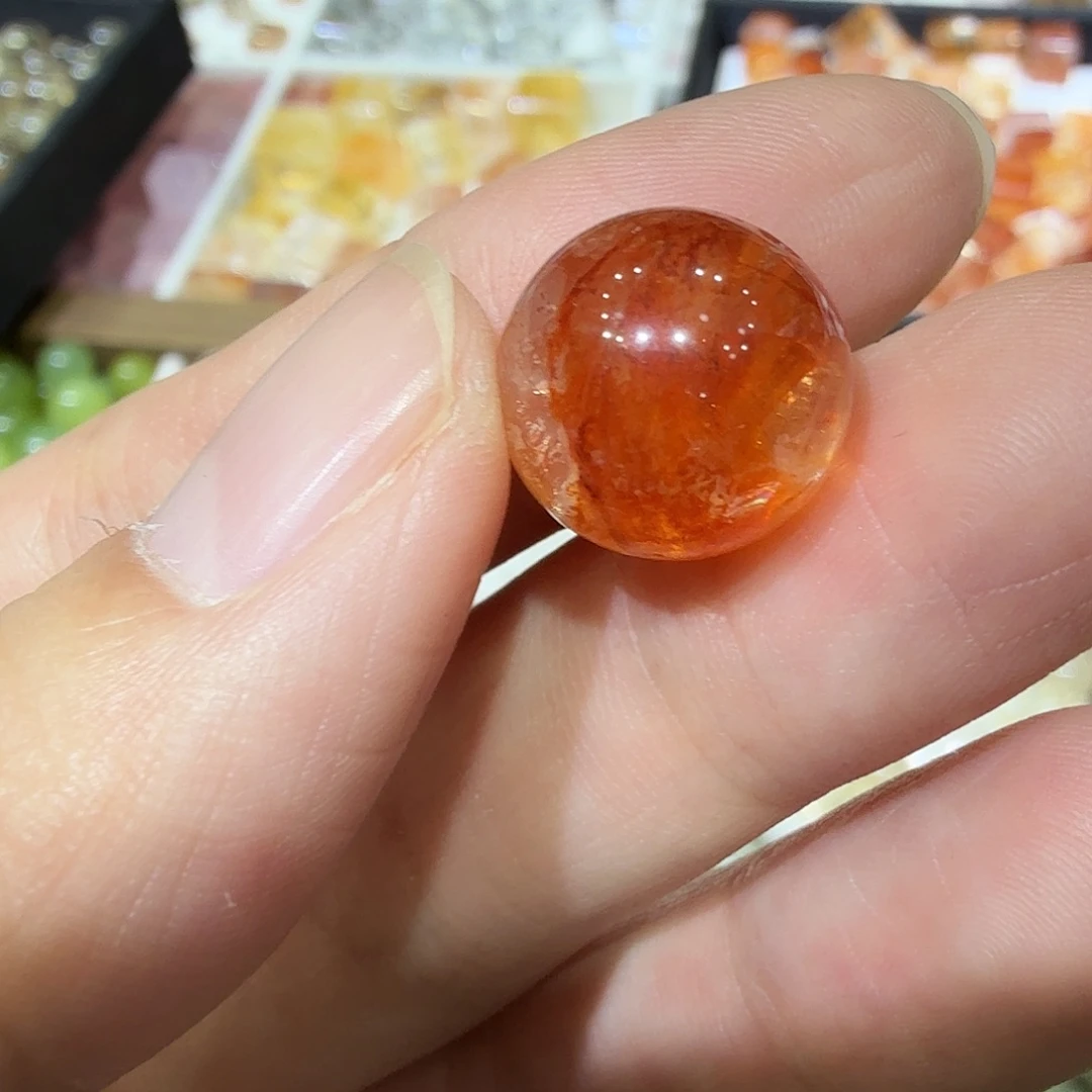 未镶嵌珠宝半成品水晶胶花定制14mm非假不退换