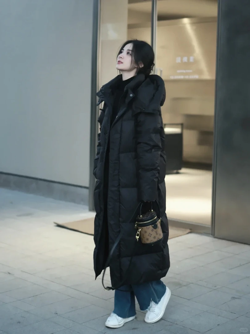 【101-200】精选时尚高级感百搭棉绒外套（纯黑版）