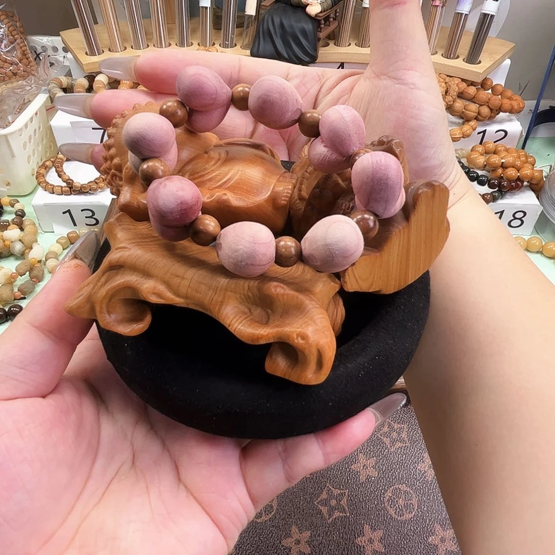 白玉菩提吊坠摆件