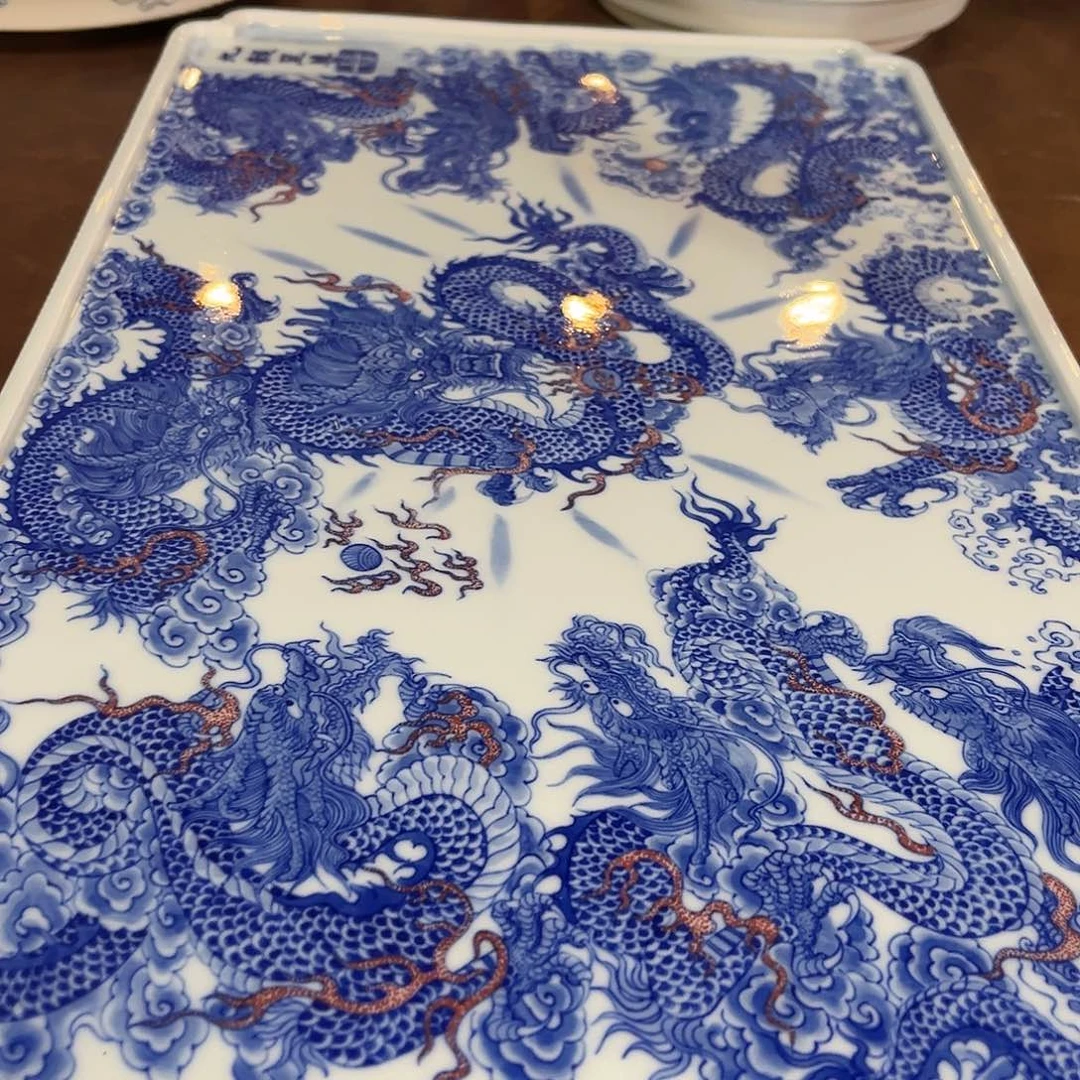 九龙至尊干泡台手工手绘