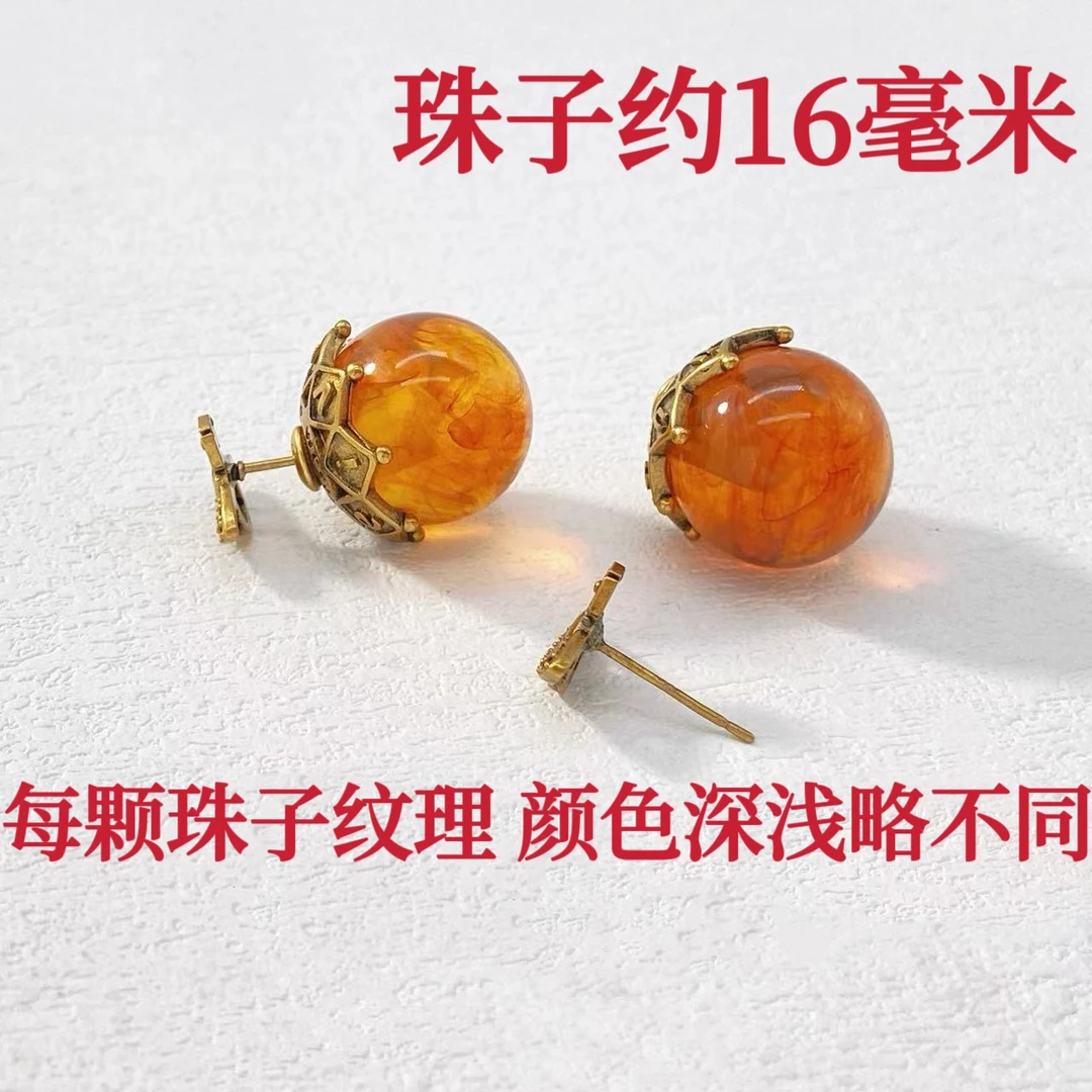 铜合金耳饰 木木（RZ6565） 耳环