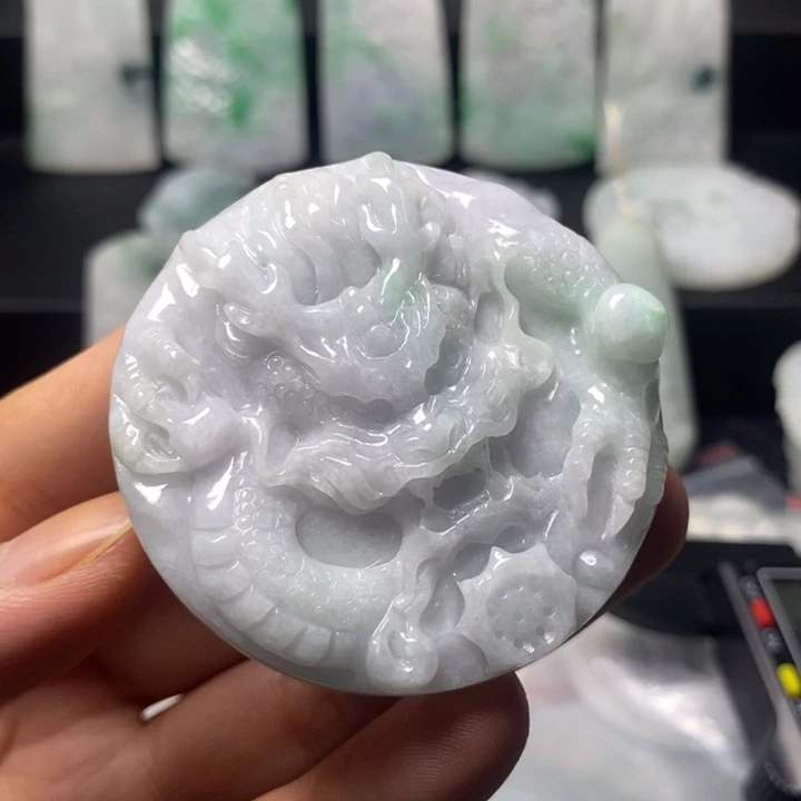 颈饰未镶嵌翡翠天然翡翠A货