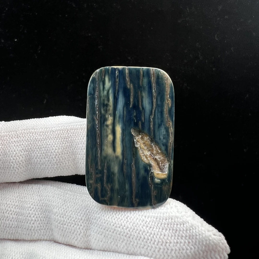 x8225天然猛犸牙肥皂块23x38x13mm支持鉴定 假一罚四