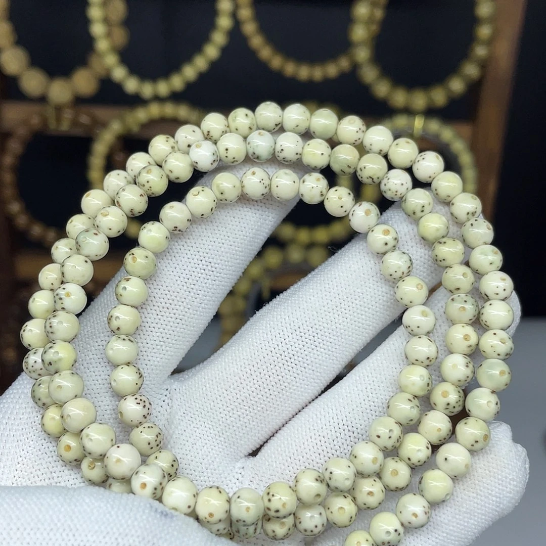 星月菩提手串6圆珠，大眼睛