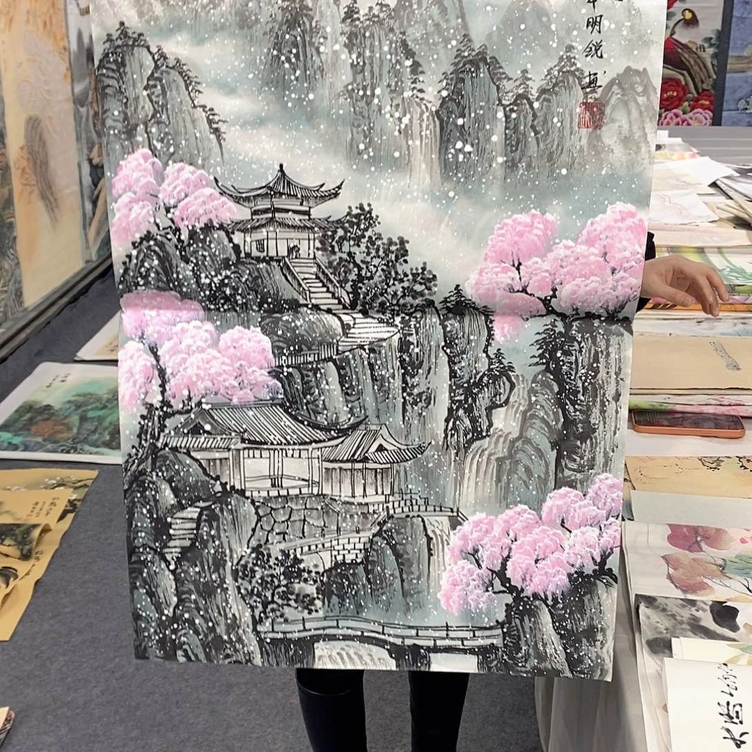 国画国画作品展示