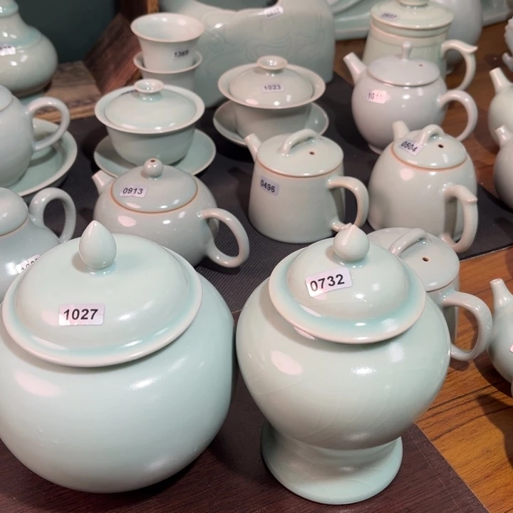 张***⁸杯子10270732青鸾汝瓷原矿釉