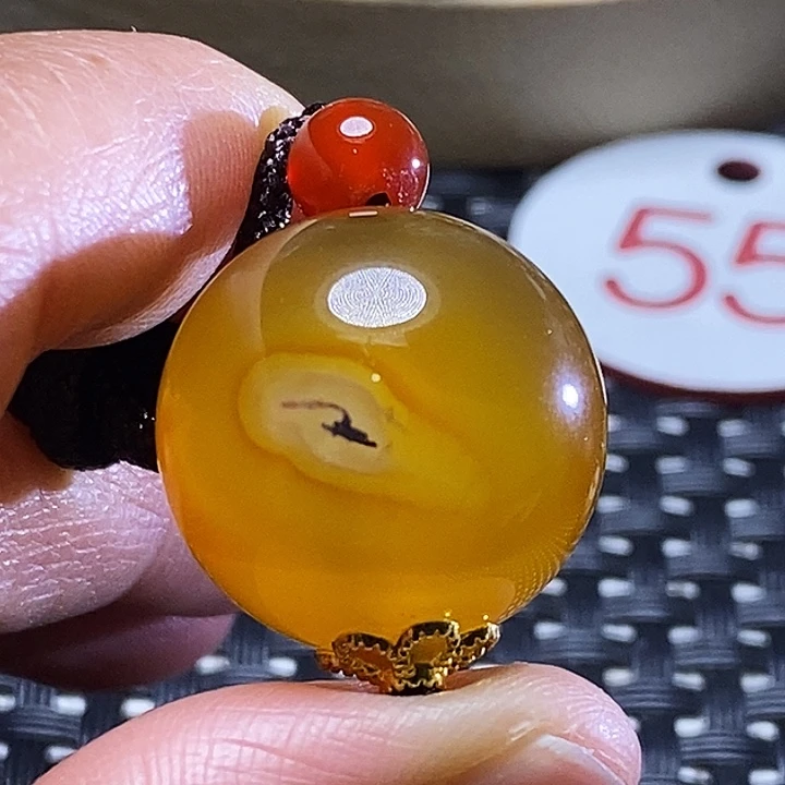 大***了玛瑙/玉髓未镶嵌颈饰