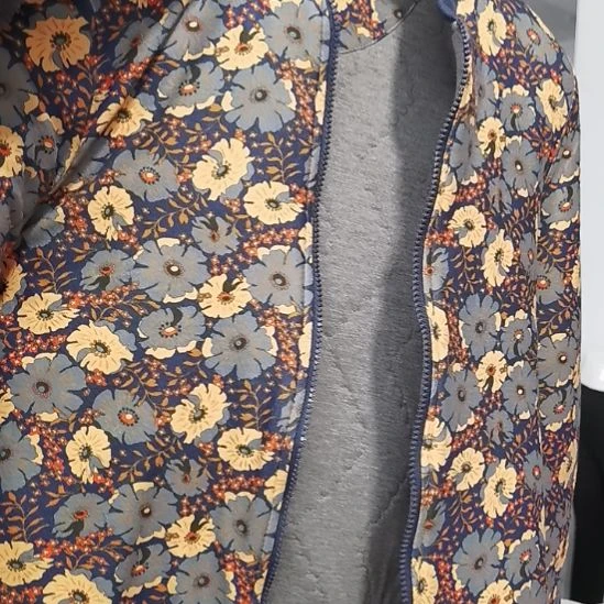 女士罗纹驼绒夹克上衣