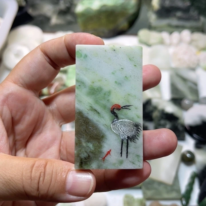 未镶嵌独山玉颈饰
