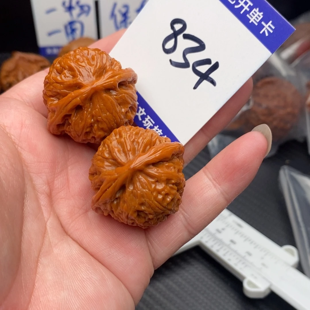 文玩核桃把件宫灯35