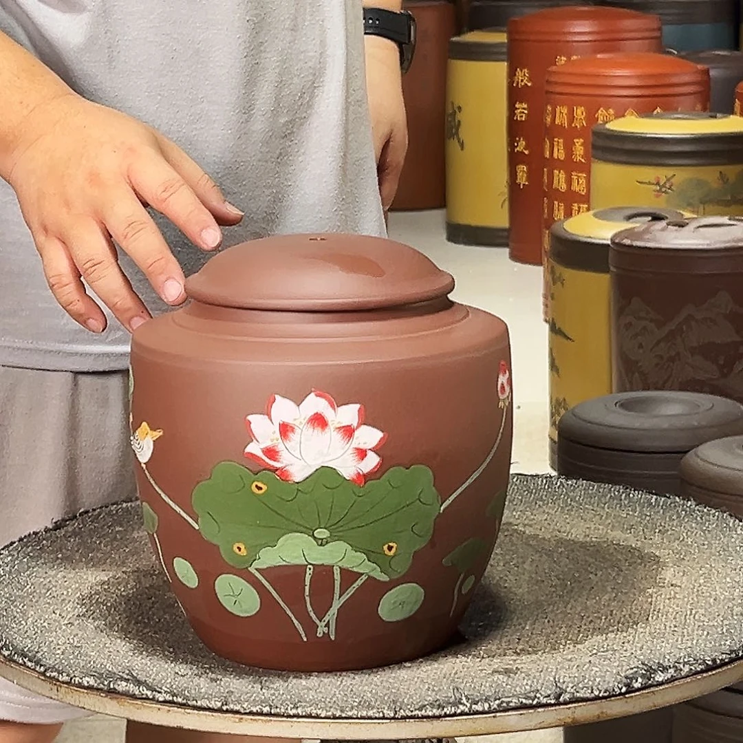茶叶罐紫砂茶叶罐