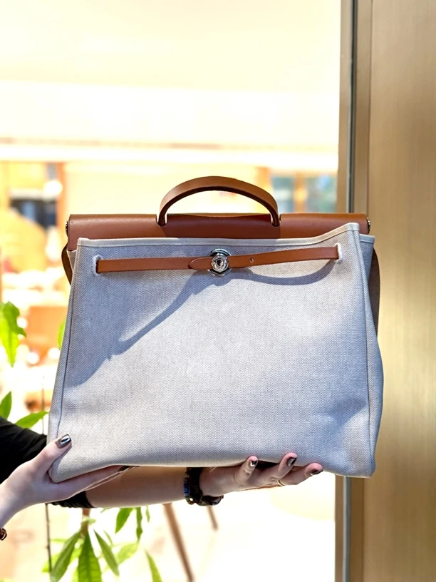 99新 Hermes/爱马仕 爱马仕herbag 大号12583211