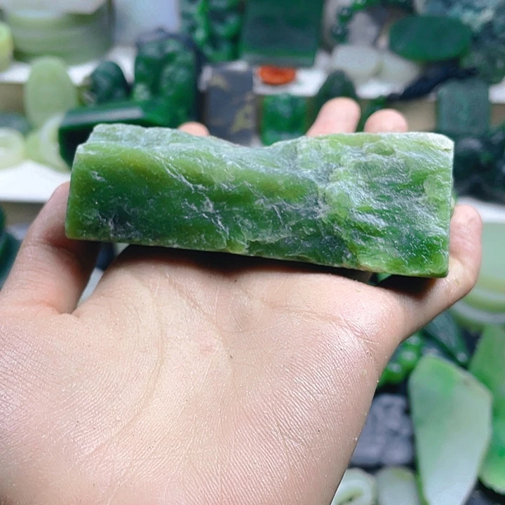 和田玉（碧玉）未镶嵌挂件