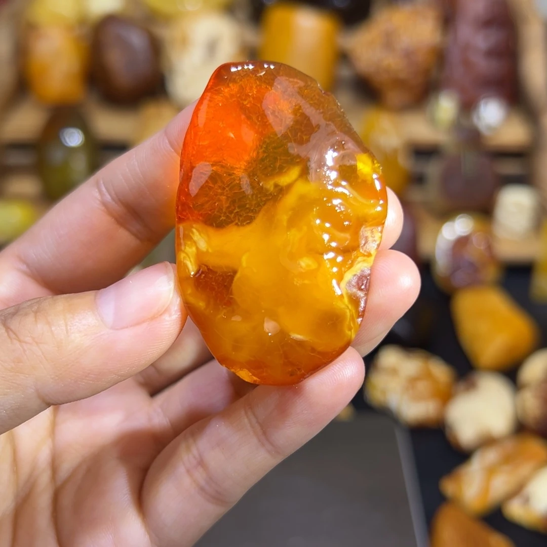 定制琥珀未镶嵌琥珀蜜蜡