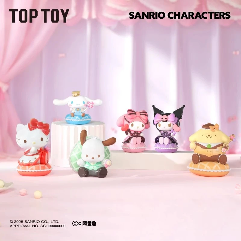 【开盒不退不H】三丽鸥家族甜心糖果系列盲盒潮玩手办公仔可爱摆件
