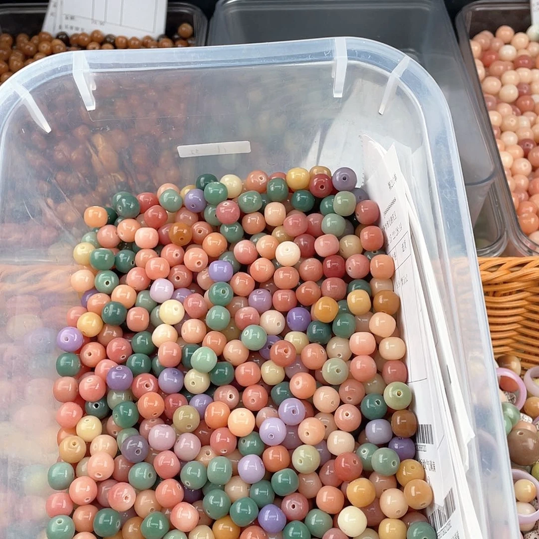 白玉菩提吊坠a10mm 100颗福利不售后