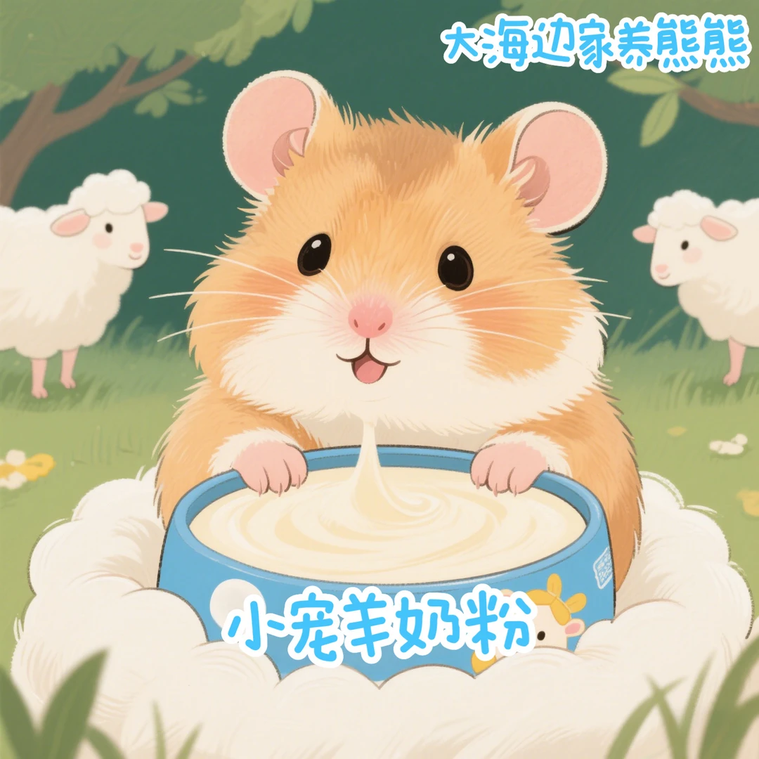 【大海边】小宠羊奶粉高蛋白加营养含益生菌维生素