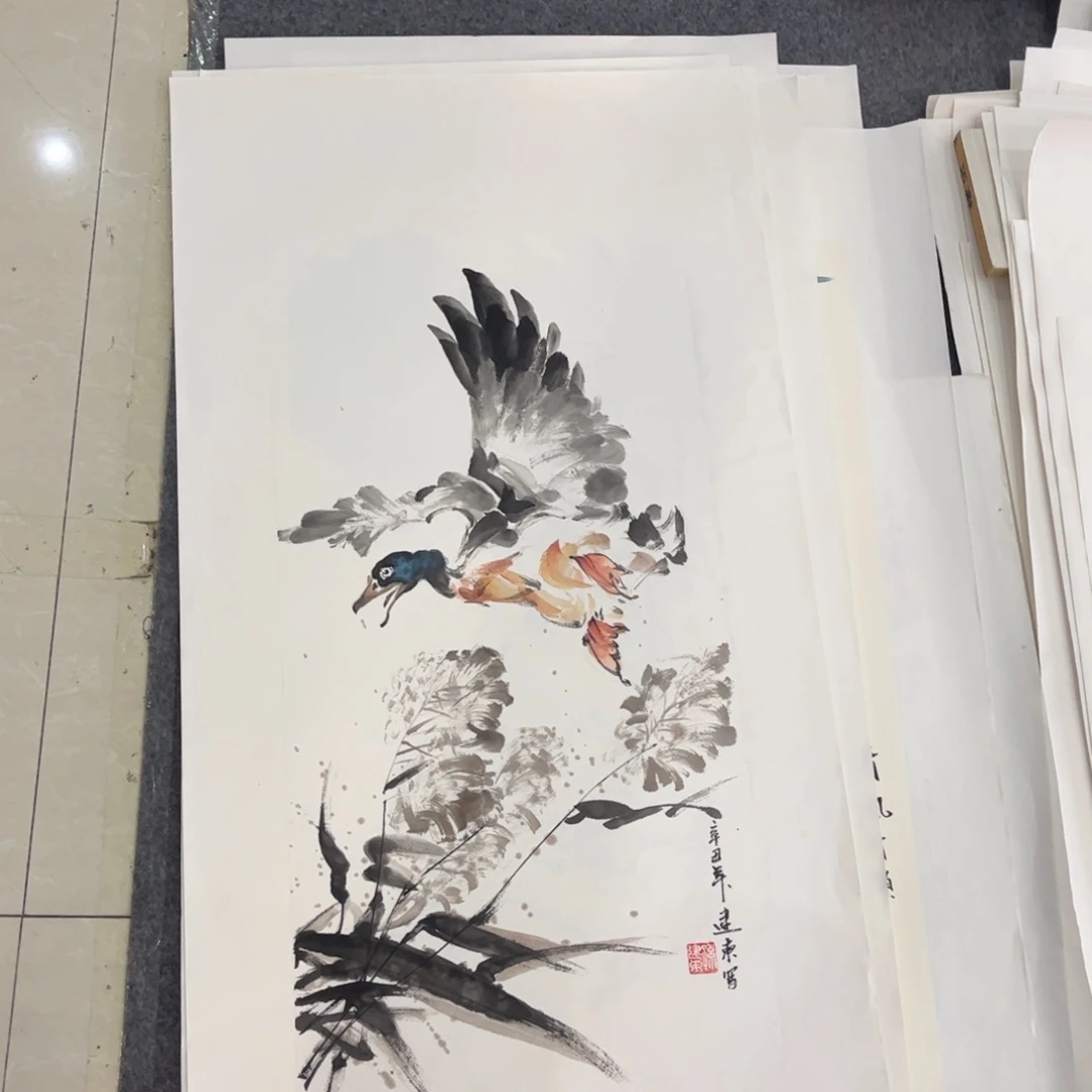 国画LD国画单幅任发