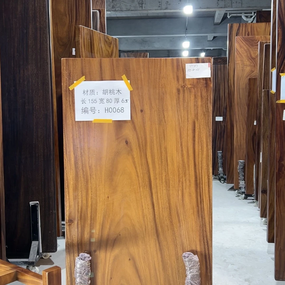 【闪购商品】木福**贸南美胡桃木大板：155-80-6