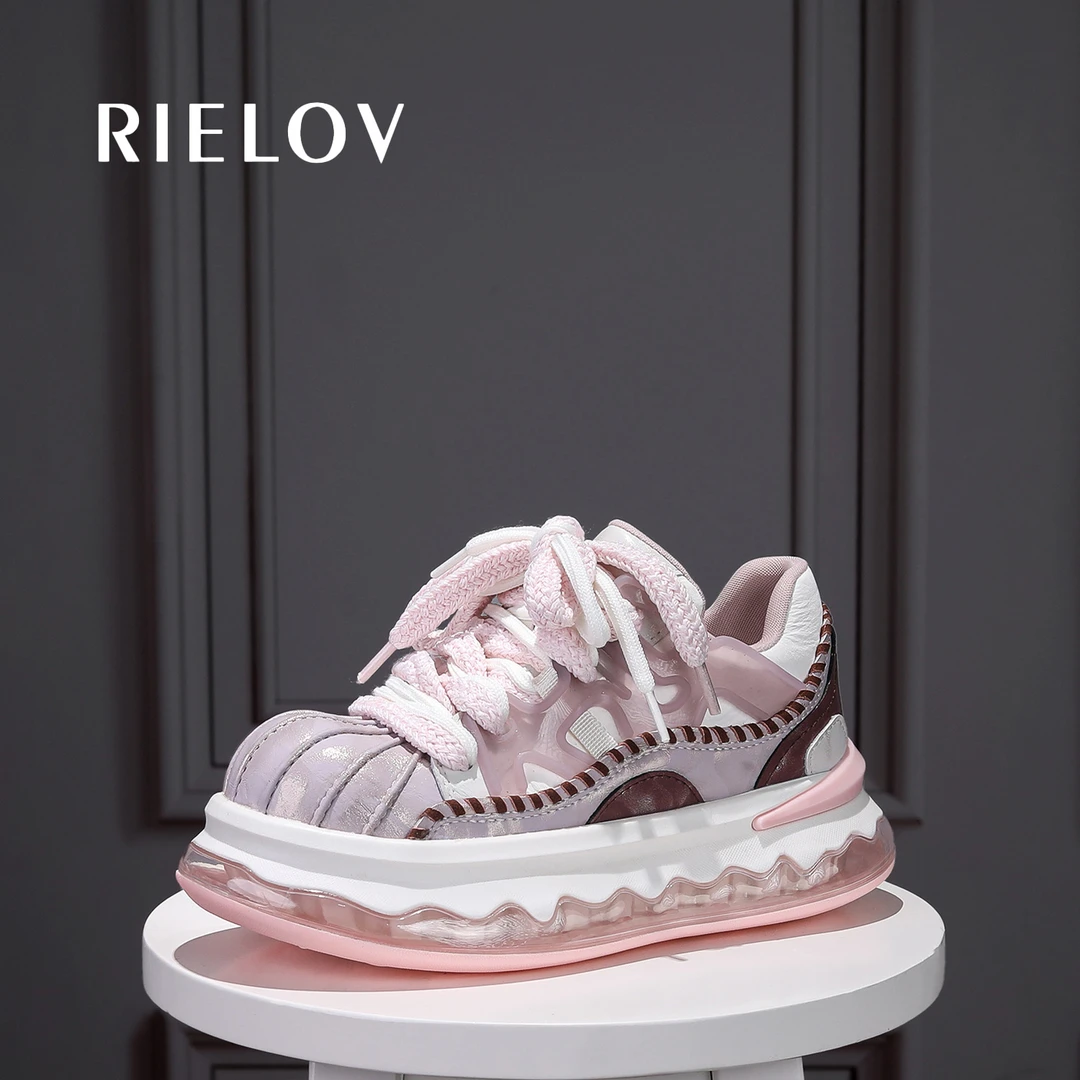 【RIELOV】增高6cm时尚潮流百搭女士休闲鞋2069-5