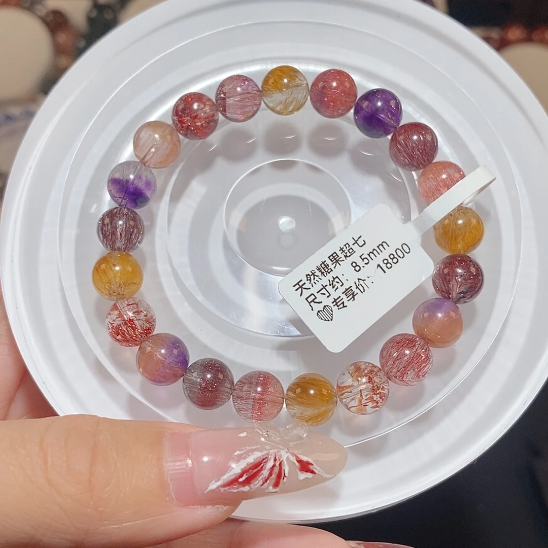 水晶手链未镶嵌糖果超七