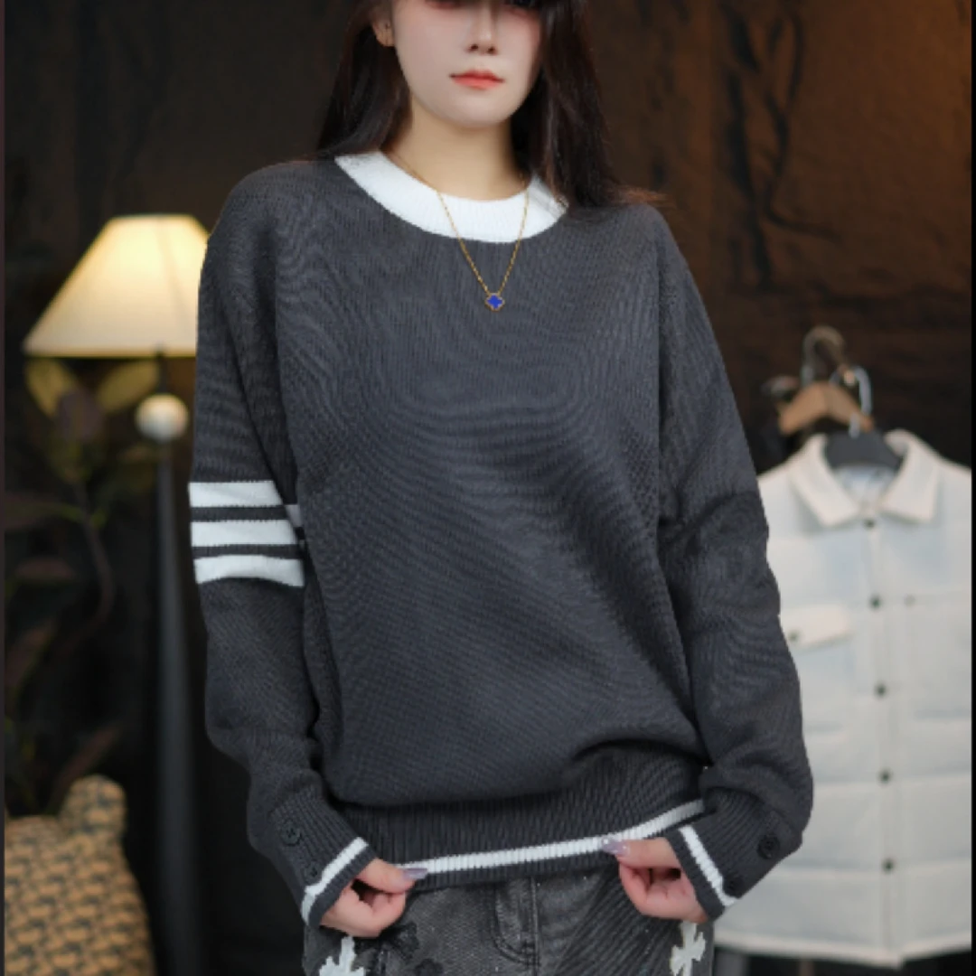 【仟仟专属】时尚潮流百搭毛衣-MD0635-67号