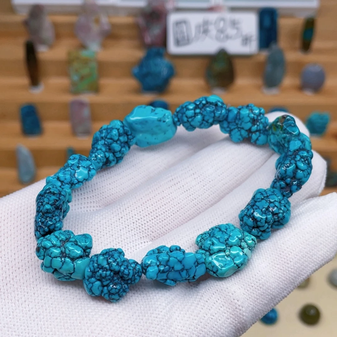 绿松石未镶嵌颈饰