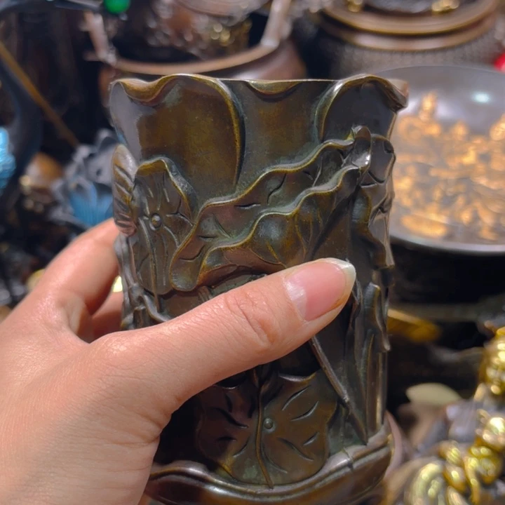 铜器摆件收收藏藏