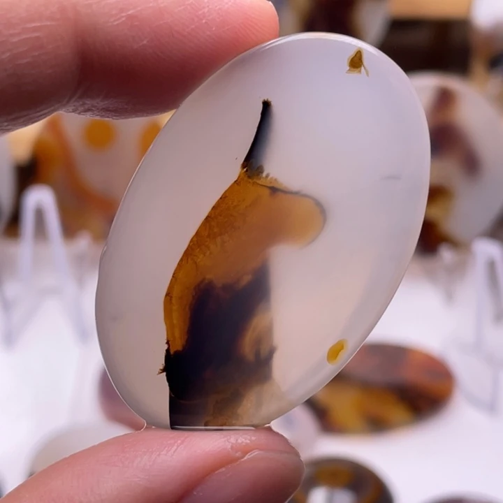 玛瑙/玉髓未镶嵌吊坠(不含链)