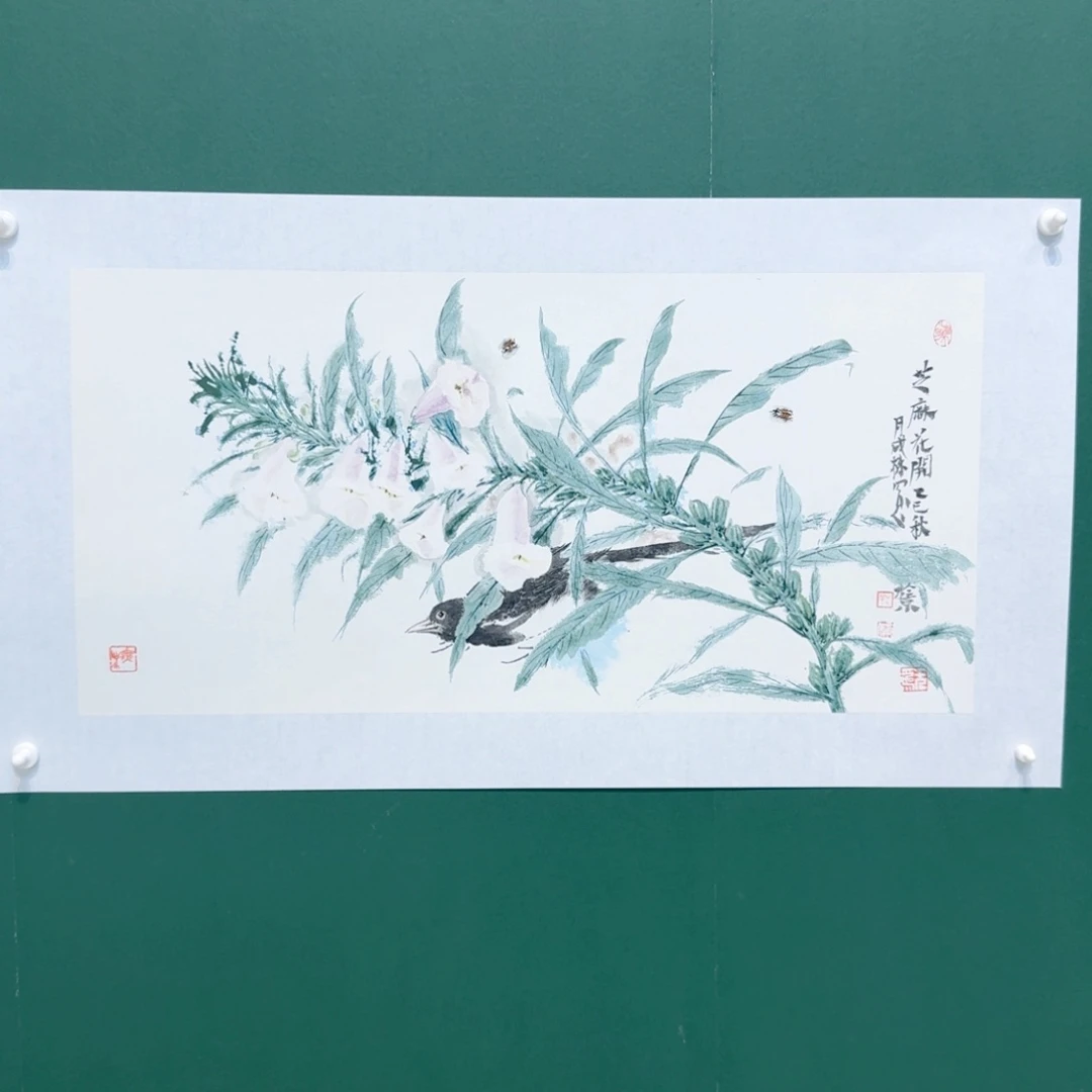 国画王老师黑觉得很烦很丰富很