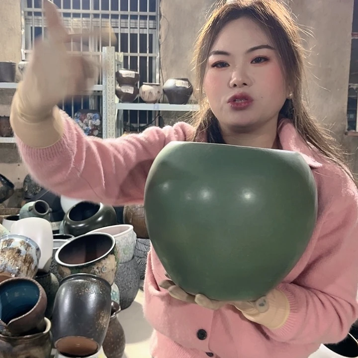 正品口19高23花盆