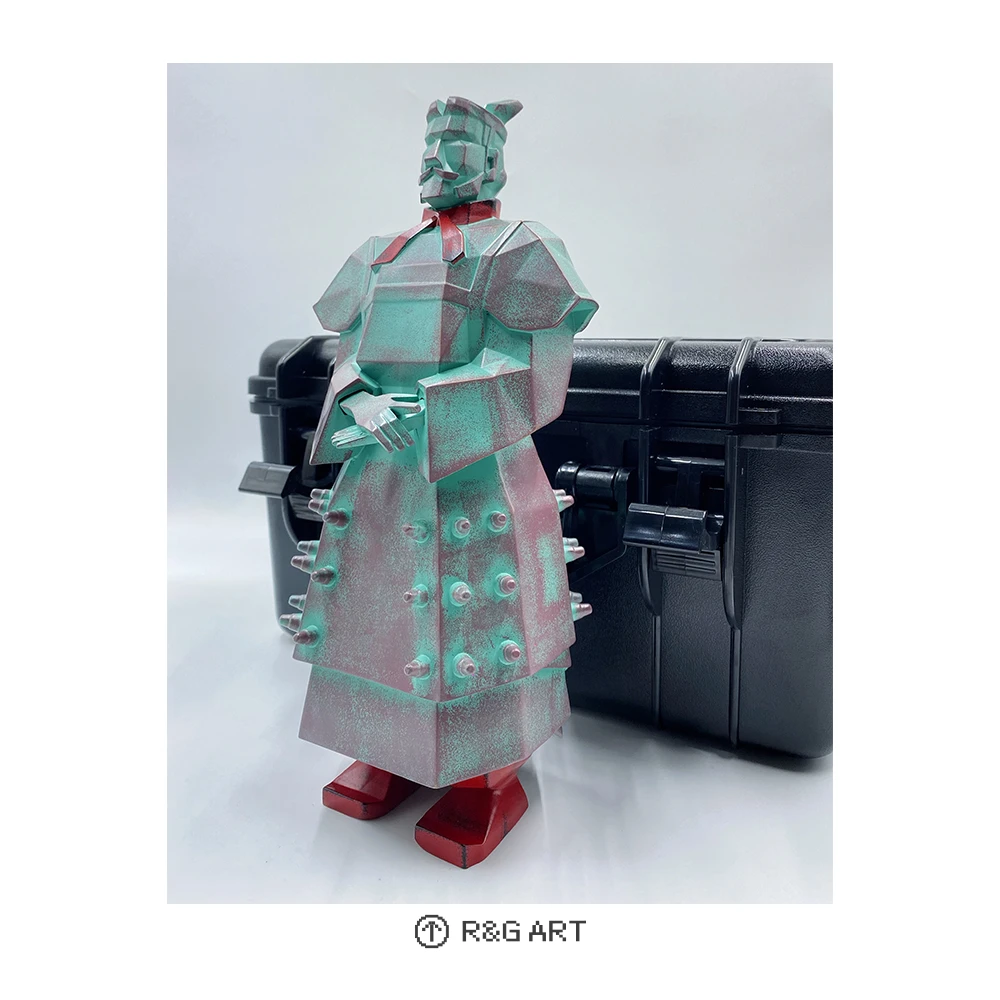 蹬红走绿｜【THISARMY】 将军俑 这就是俑 限量潮流艺术雕塑系列作品