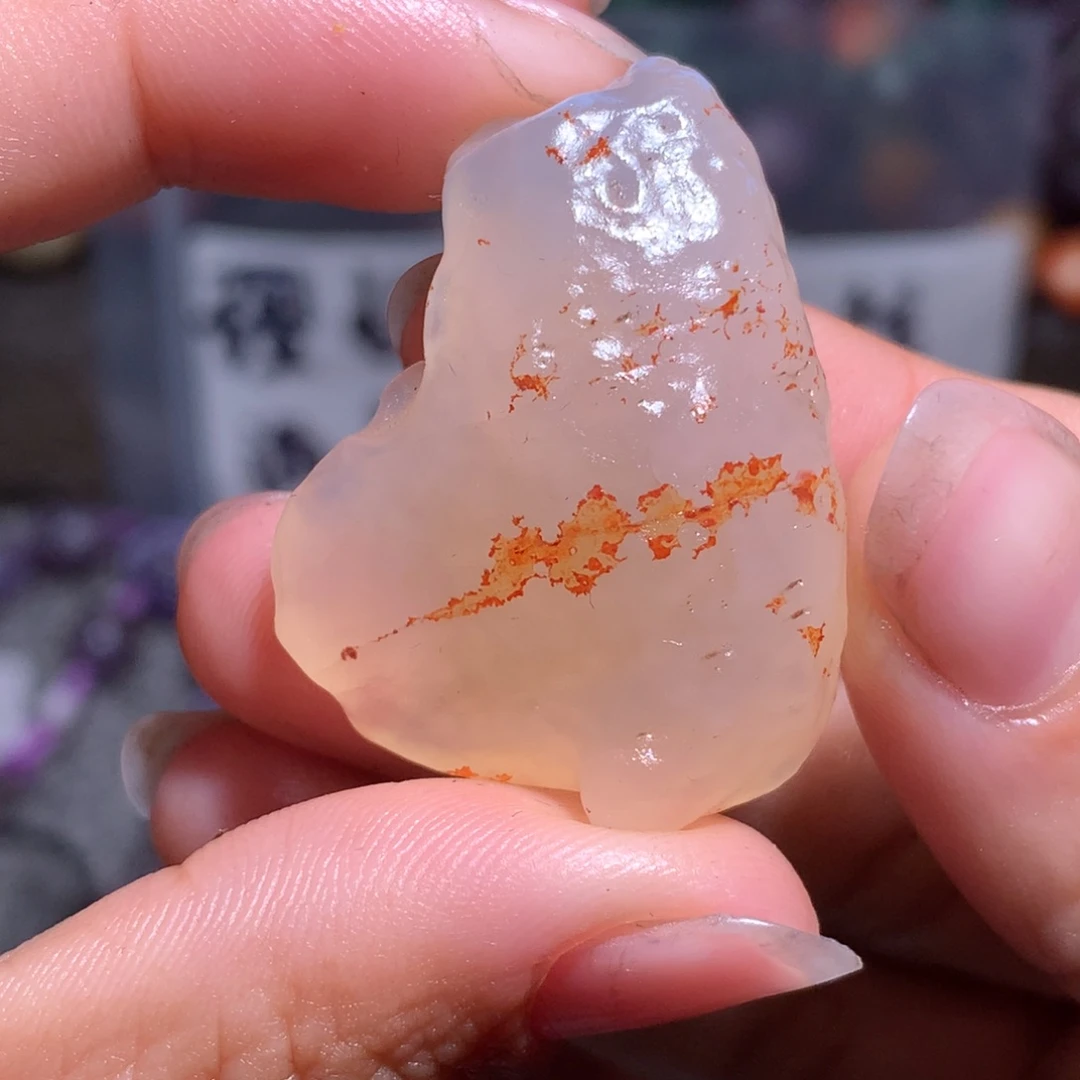 未镶嵌玛瑙/玉髓珠宝半成品