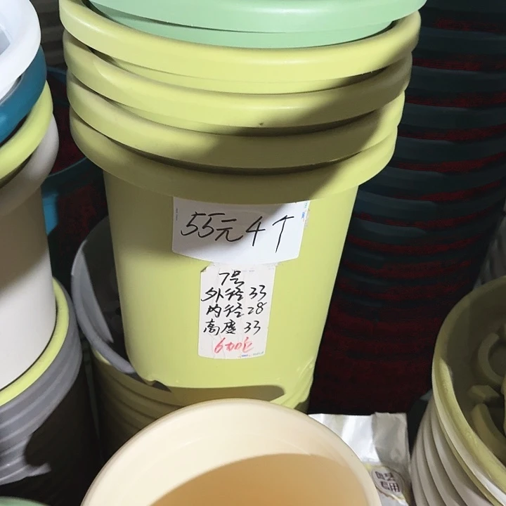四季7#口径33果绿6个无托