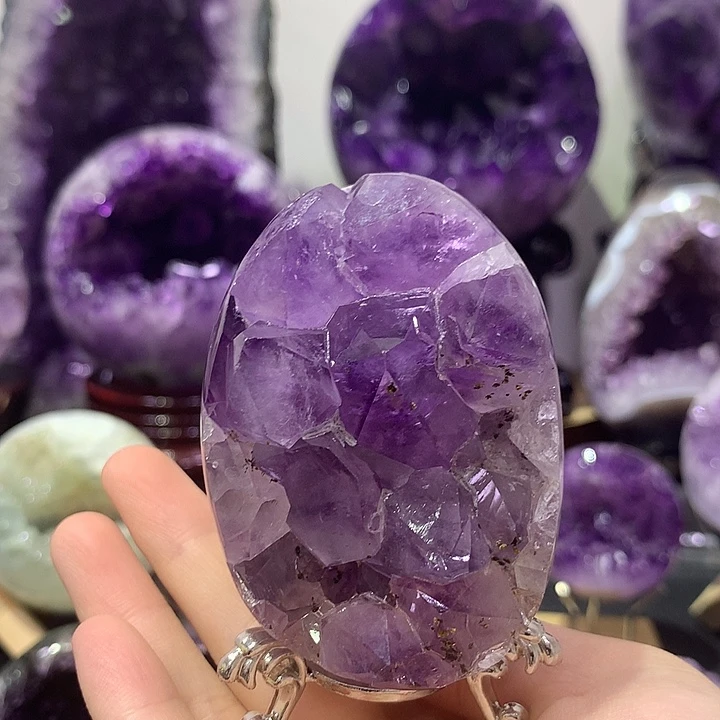 未镶嵌珠宝半成品紫晶