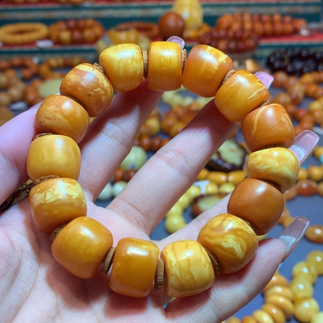 【闪购商品】未镶嵌琥珀手链蜜蜡