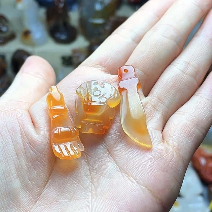 玛瑙/玉髓饰品未镶嵌