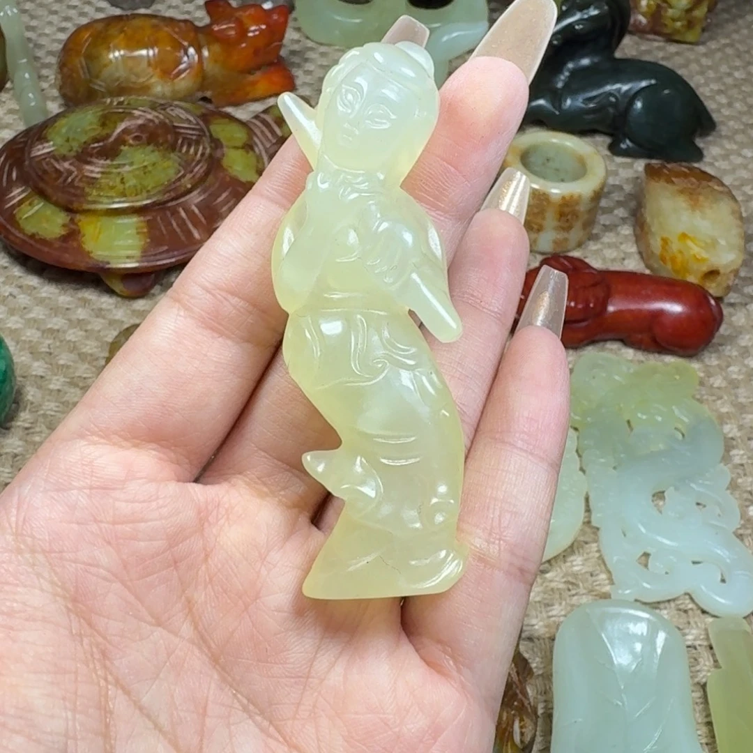 吊坠白玉菩提挂件