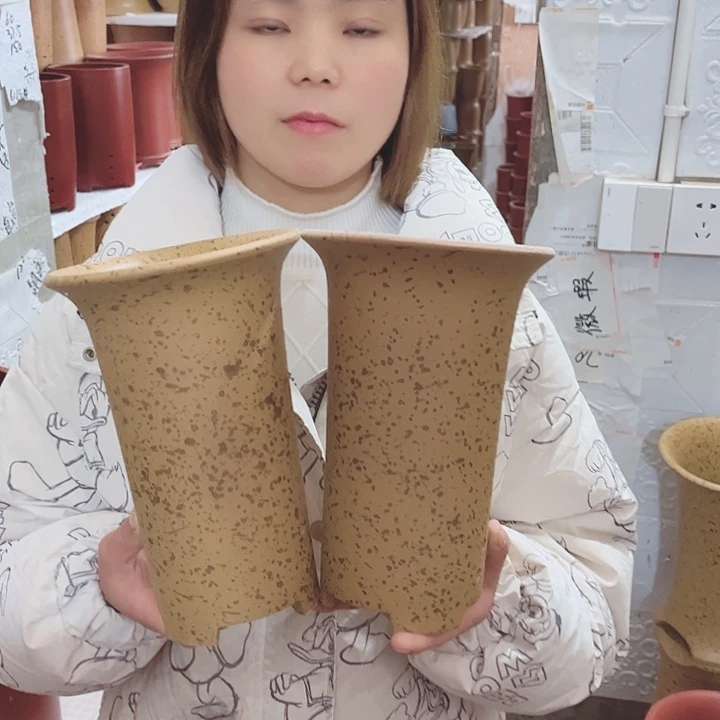 紫砂宜兴紫砂花盆