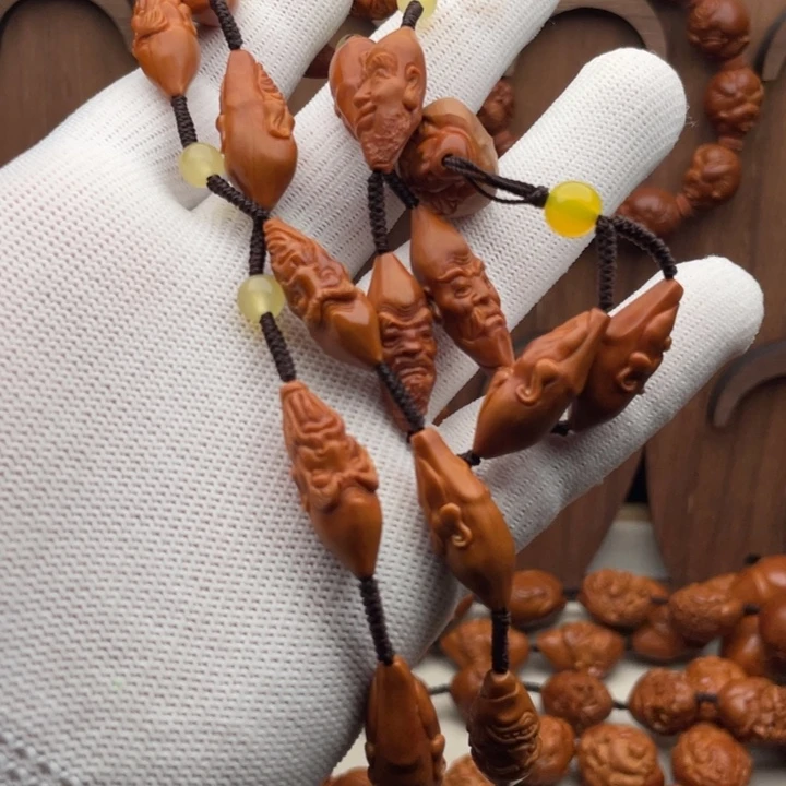 橄榄核手串/手链1.8十八罗汉啊脖挂