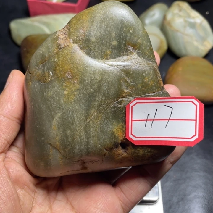和田玉未镶嵌颈饰117