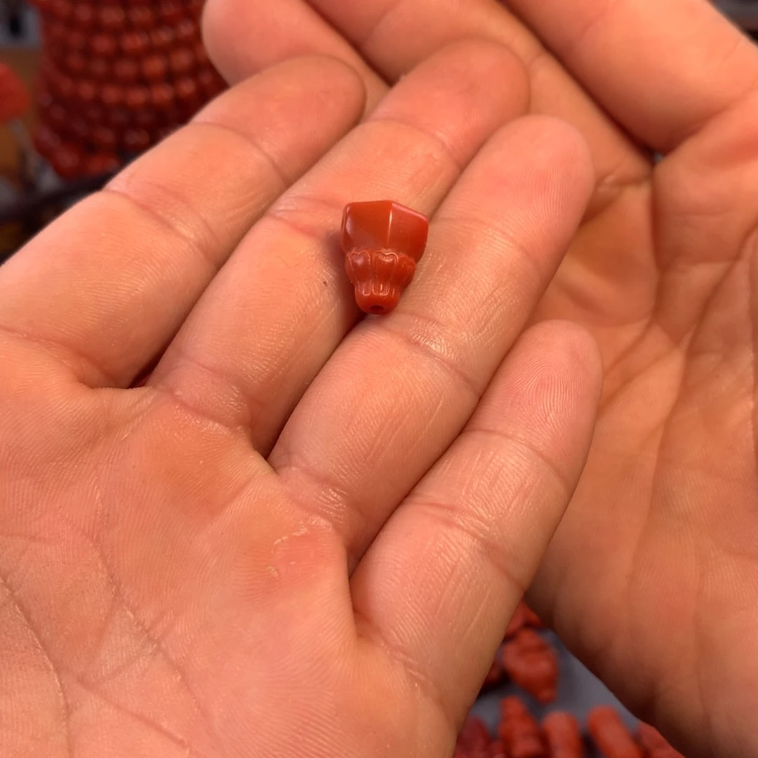 南红玛瑙配饰精工卡10老型手串未镶嵌果*